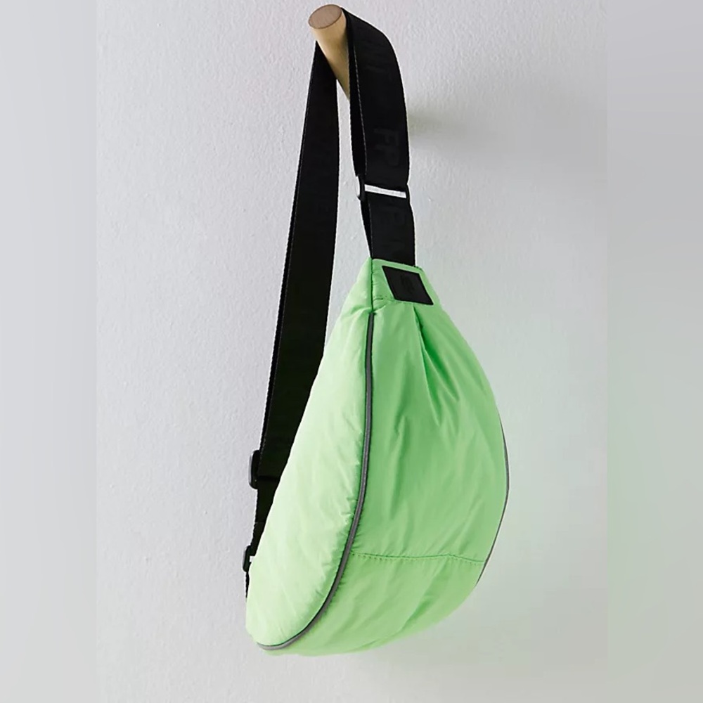 Free People FP Movement Bulls Eye Sling Reflective Adjustable Sport Bag